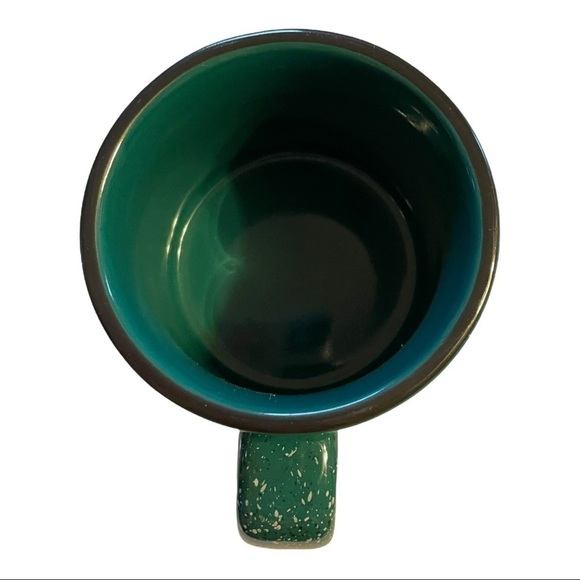 𝅺NIAGARA Falls green speckled stoneware mug - Picture 3 of 4